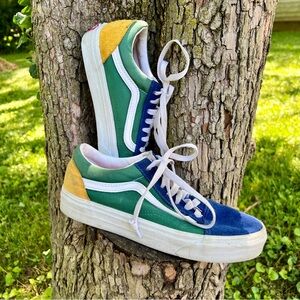 Vans Off the Wall Color Block Sneakers Size 4.5 Men